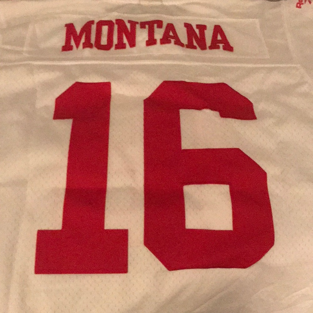 Authentic Joe Montana NFL Jersey